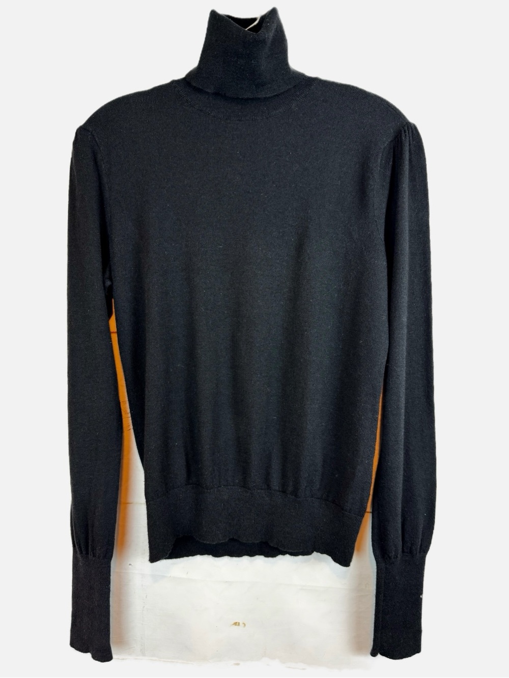 Ralph Lauren | Wool Cotton Blend Turtleneck Sweater, L